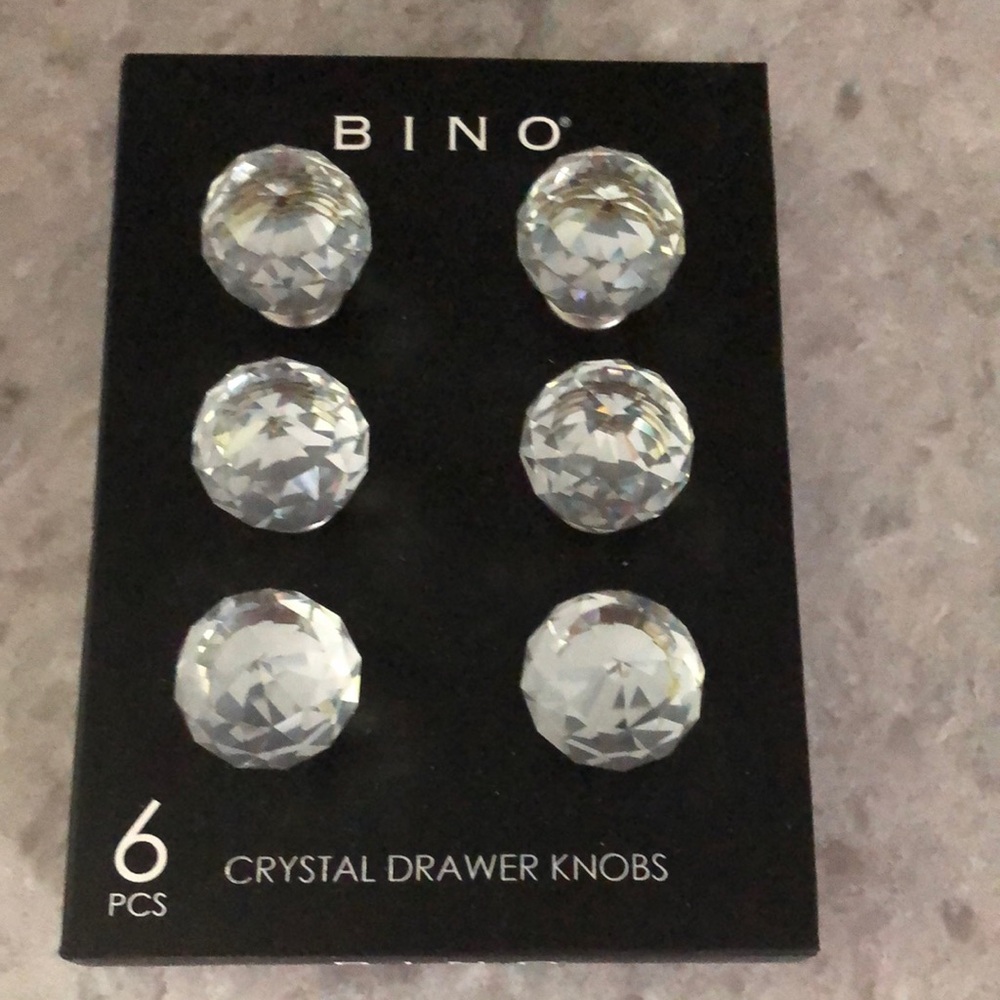 - Bino Crystal drawer Cabinet Knobs